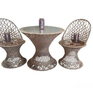 Russell Woodard Child Table & Chairs Set/ Vintage Child Table Set