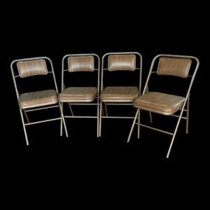 Vintage Samsonite Folding Chairs - Like New! Set of 4